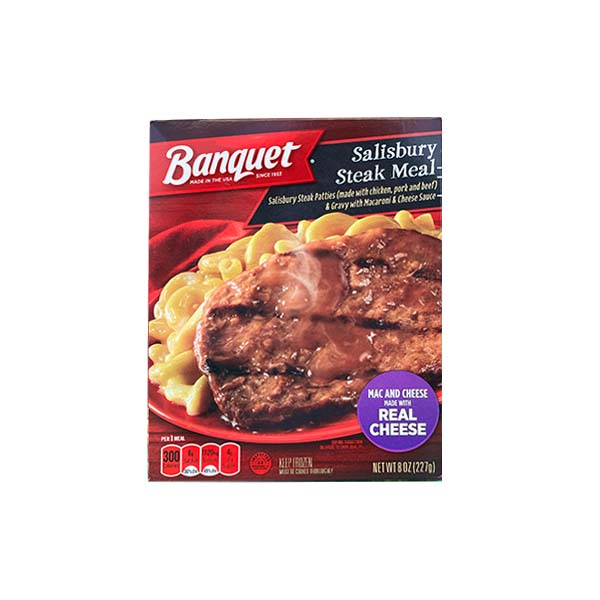 Banquet Salisbury Steak Meal