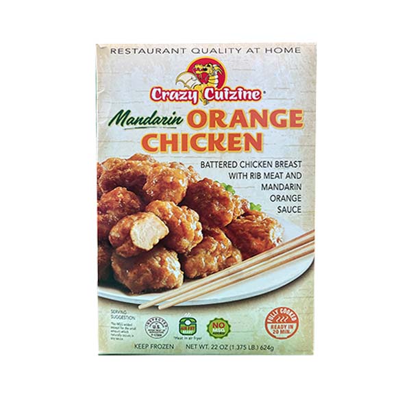 Crazy Cuizine Mandarin Orange Chicken 22oz