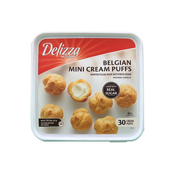 Delizza Patisserie Belgian Mini Cream Puffs 375g
