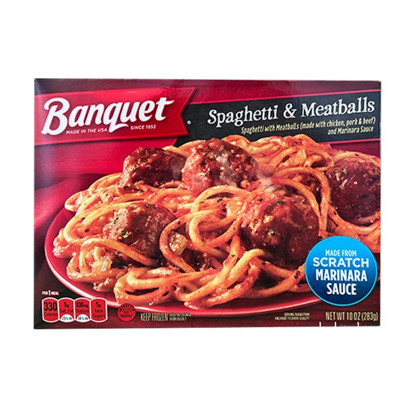 Banquet Spaghetti & Meatballs