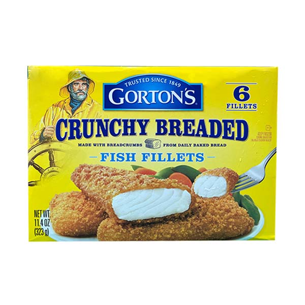 Gorton's Crunchy Breaded Fish Fillet 11.4oz