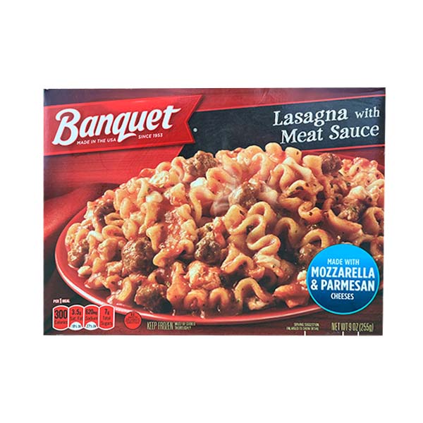 Banquet Lasagna with Meat Sauce 9oz