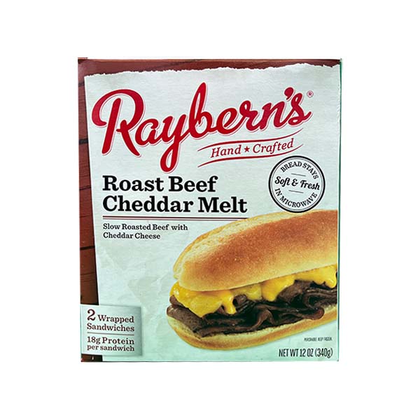 Raybern’s Roast Beef Cheddar Melt 12oz