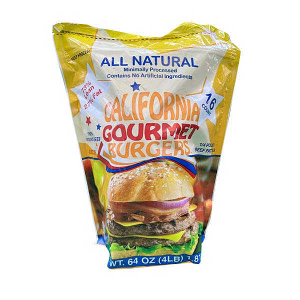 California Gourmet Burgers 64oz