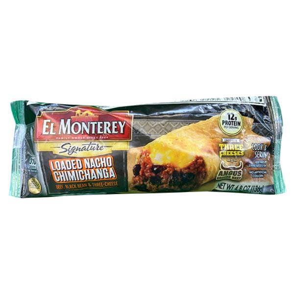 El Monterey Loaded Nacho Chimichanga 4.8oz
