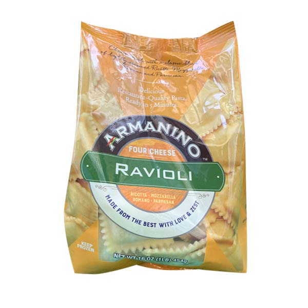 Armanino Four Cheese Ravioli 16oz