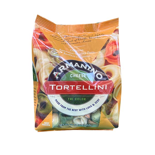 Armanino Tri Color Cheese Tortellini 16oz