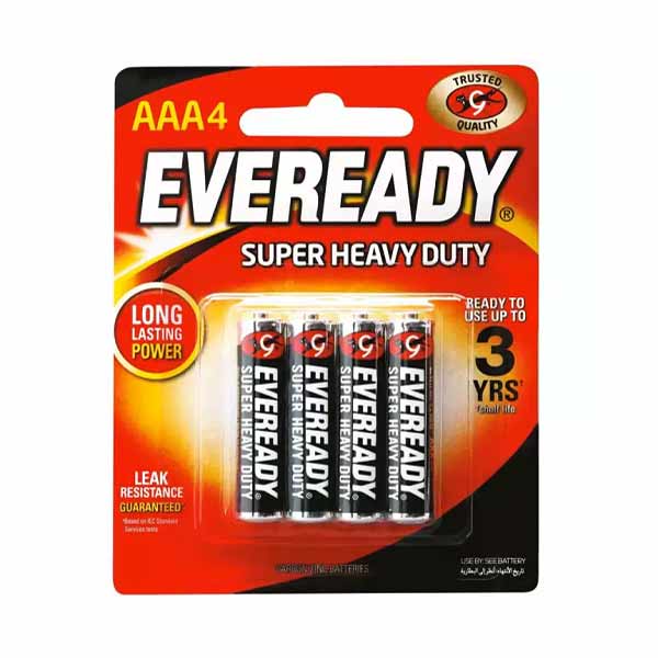 Eveready Super Heavy Duty AAA 4pcs