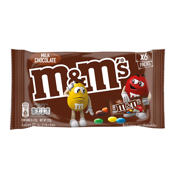 M&M's Milk Chocolate 6 Pack