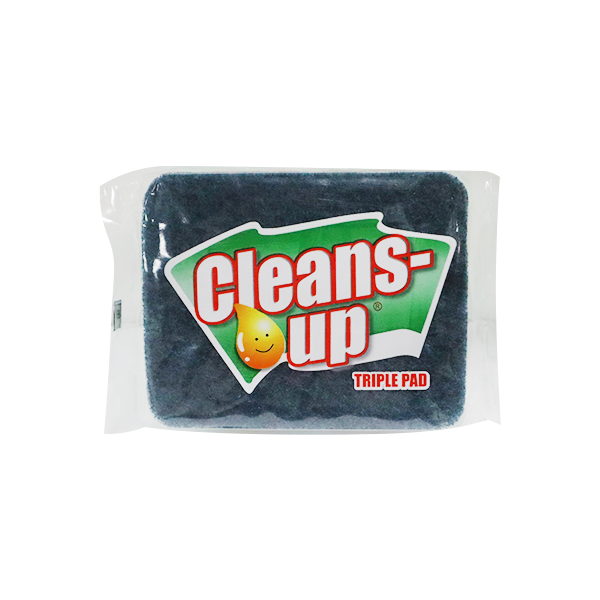 Cleans Up Triple Pad