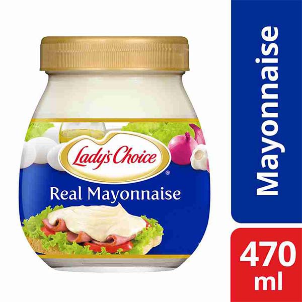 Lady's Choice Real Mayonnaise Regular 470ml