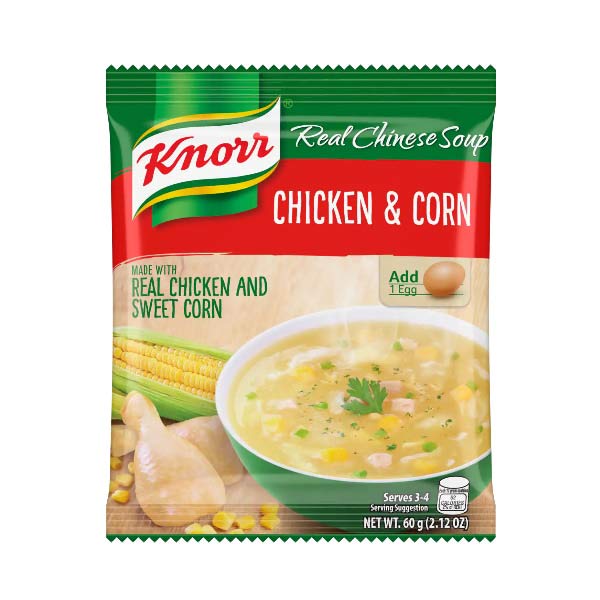 Knorr Chicken and Corn Soup Mix 60g