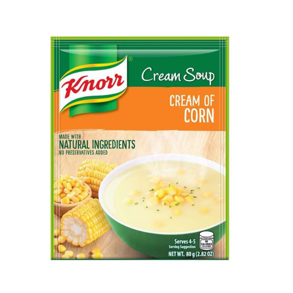 Knorr Cream of Corn Soup 80g