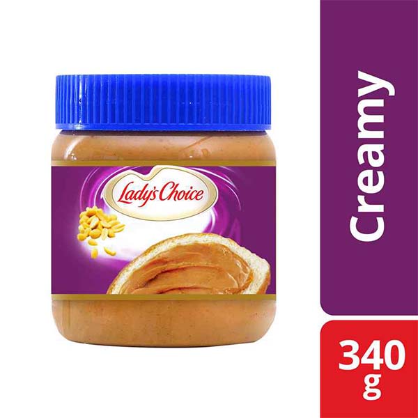 Lady's Choice Peanut Butter Creamy 340g