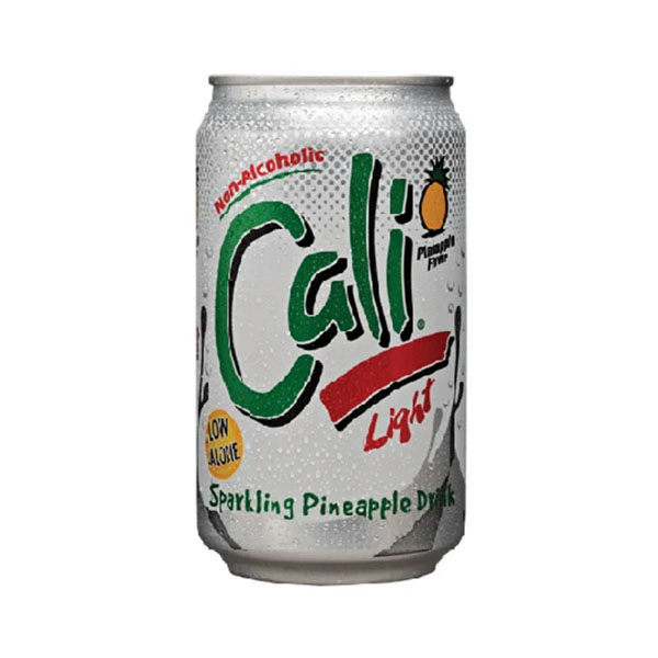 Cali Sparkling Pineapple Drink Light Can 330ml