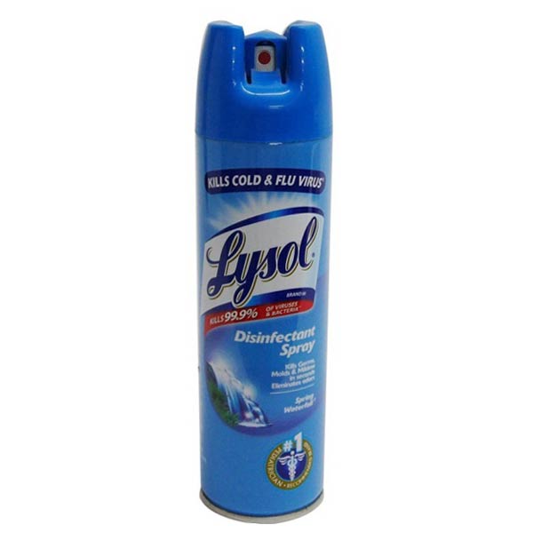 Lysol Disinfectant Spray Spring Waterfall Scent 170g