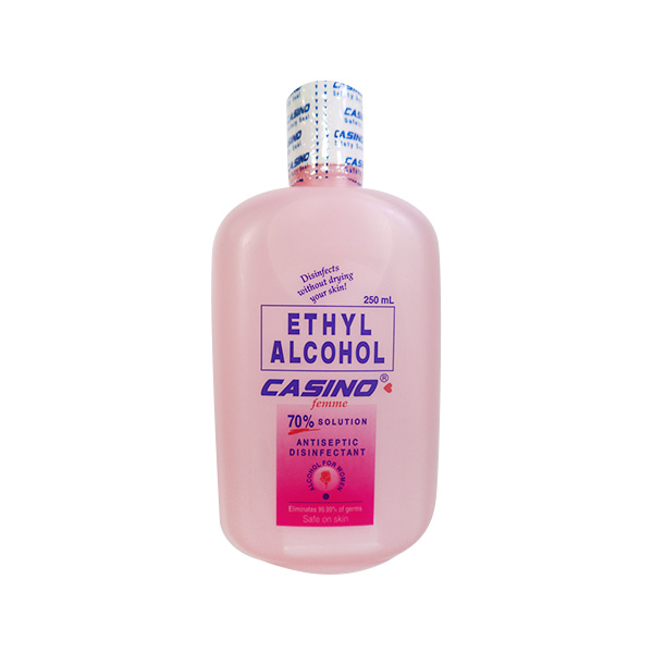 Casino Ethyl Alcohol Femme 70% Solution 250mL