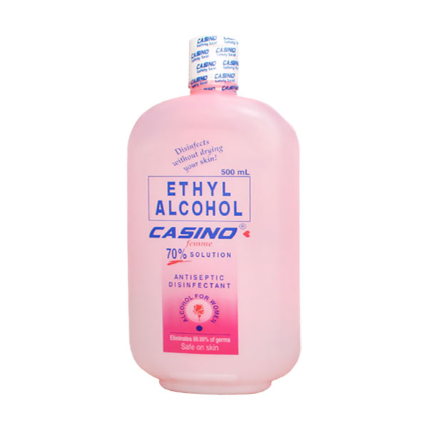 Casino Ethyl Alcohol 70% Solution Femme 500Ml