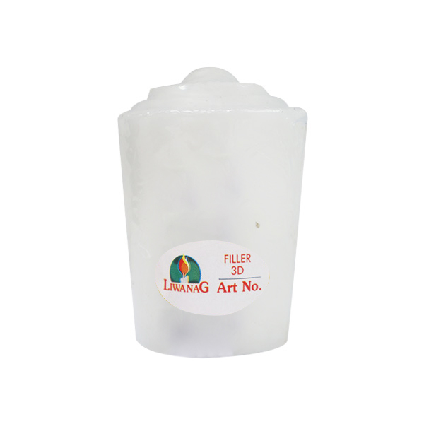 Liwanag Candle Filler 3D White