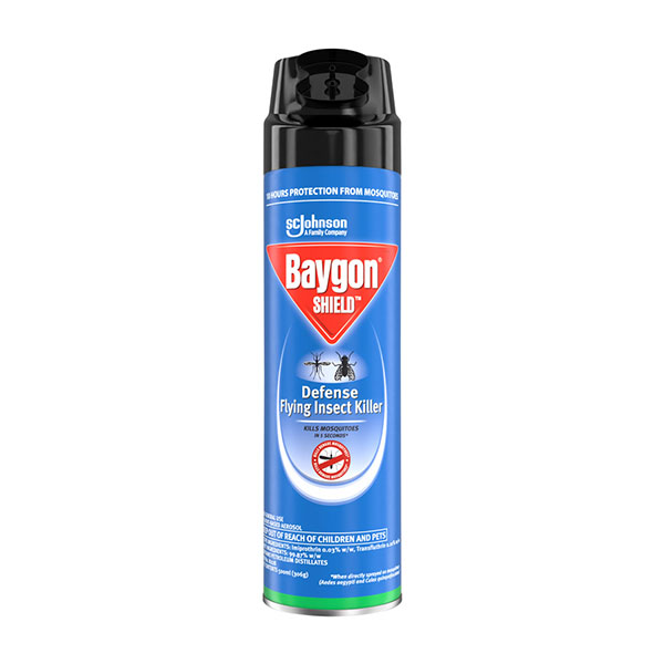 Baygon Shield Defense Flying Insect Killer 500ml