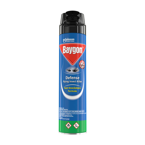 Baygon Shield Defense Flying Insect Killer 600ml
