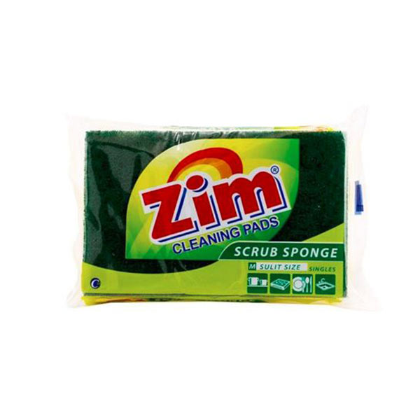 Zim Scouring Pad With Sponge