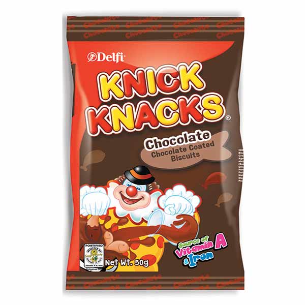 Delfi Knick Knacks Chocolate 50g