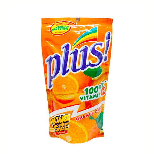 Plus King Size Orange 250ml