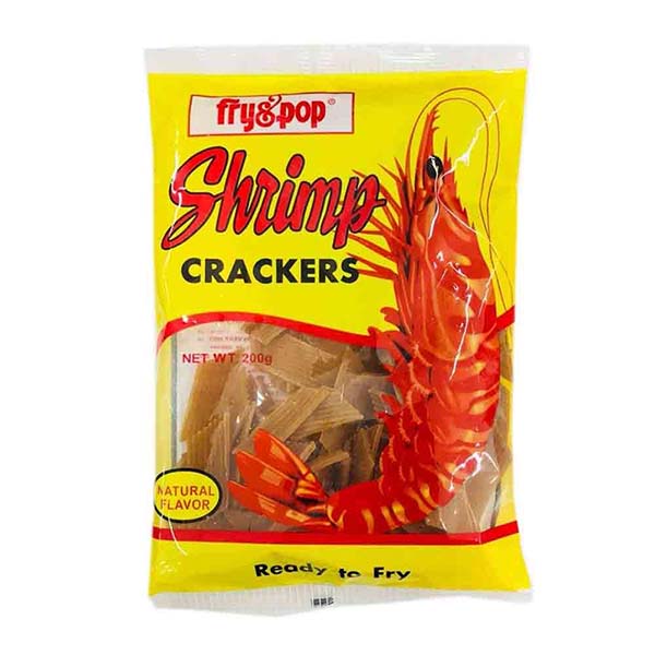 Fry & Pop Shrimp Crackers 200g