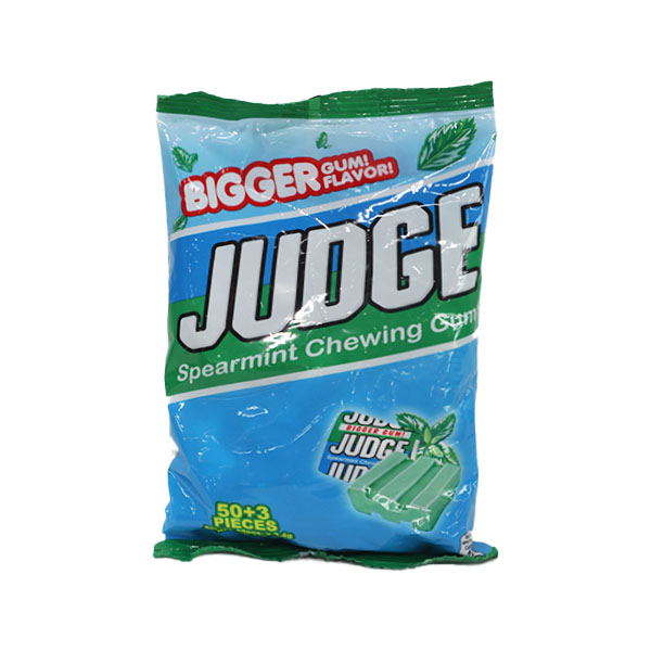 Judge Bricks Spearmint Chewing Gum 50 + 3