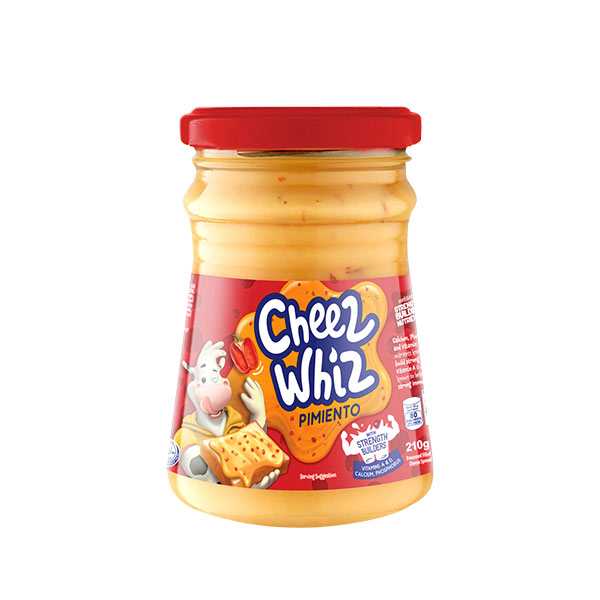 Cheez Whiz Pimiento Jar Cheese 210g