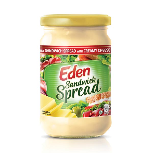 Eden Sandwich Spread with Creamy Cheese 220ml