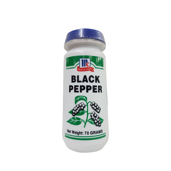 Mc Cormick Black Pepper Ground 70G