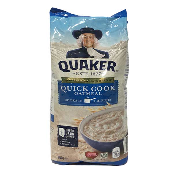 Quaker Quick Cooking Oats 800g