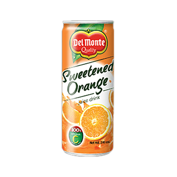 Del Monte Sweetened Orange Juice Drink 240ml