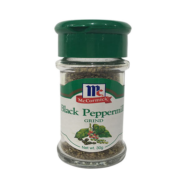 McCormick Black Peppermill Grind 30g