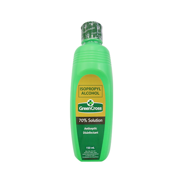 Green Cross Ispropyl Alcohol 70% 150ml