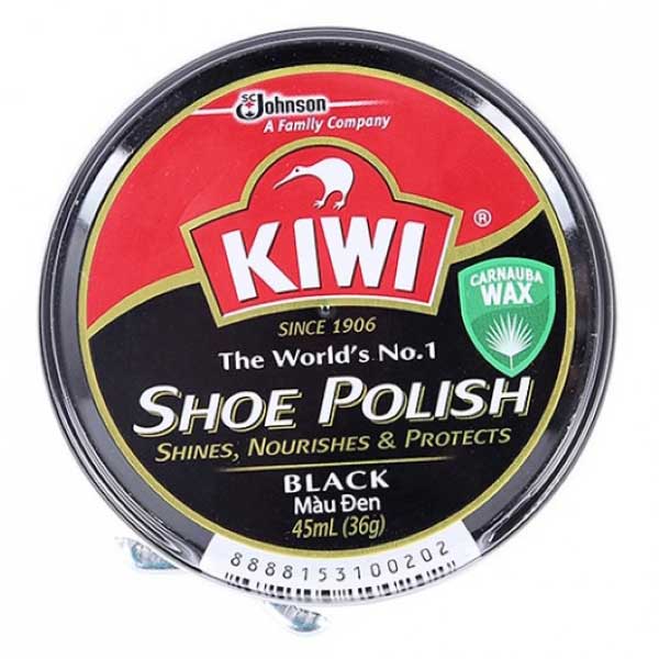 Kiwi Paste Shoe Polish Black 45Ml