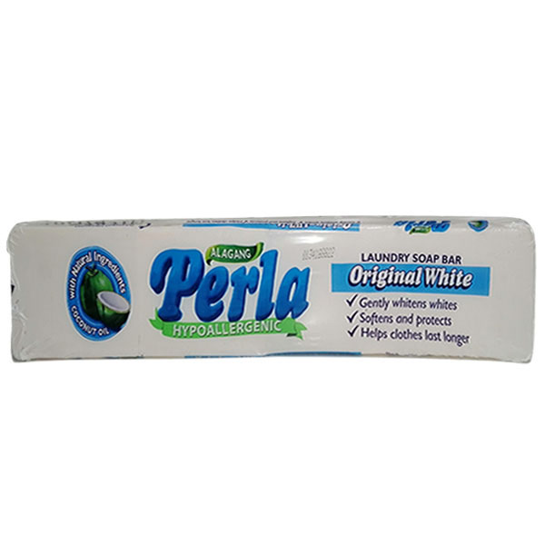 Perla Laundry Bar White 380G