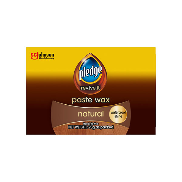 Pledge Paste Wax Natural 90g