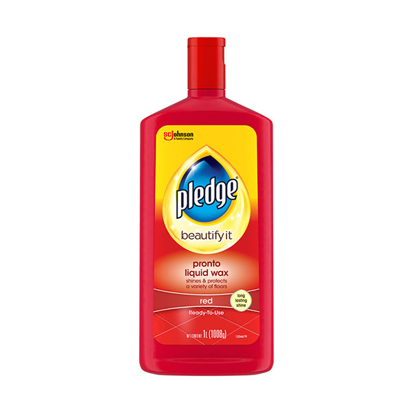 Pledge Pronto Liquid Wax Red 1L