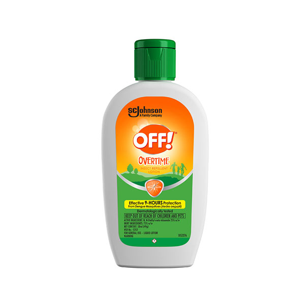 Off Lotion Mosquito Repellent Overtime 50Ml