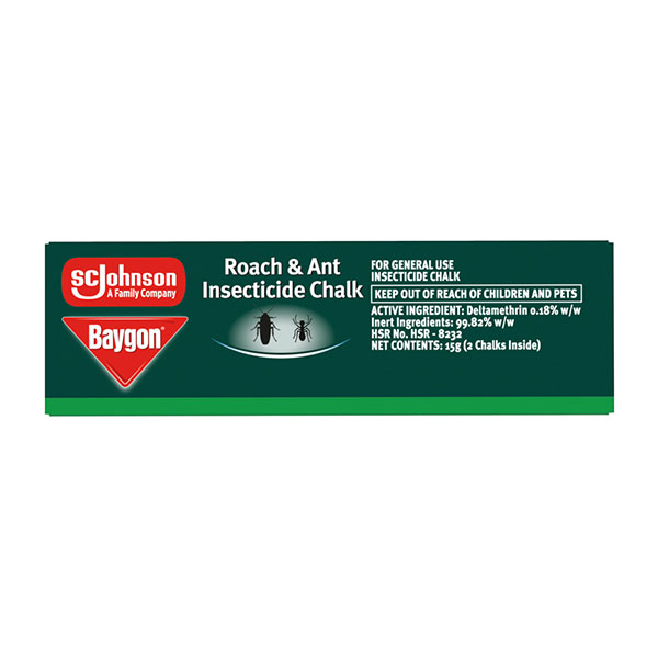 Baygon Roach And Ant Insecticide Chalk 15g
