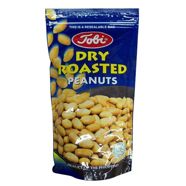 Tobi Dry Roasted Peanuts 500g