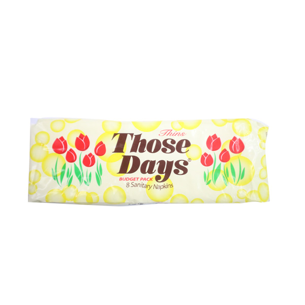 Those Days Sanitary Napkin Scented Budget Pack 8's