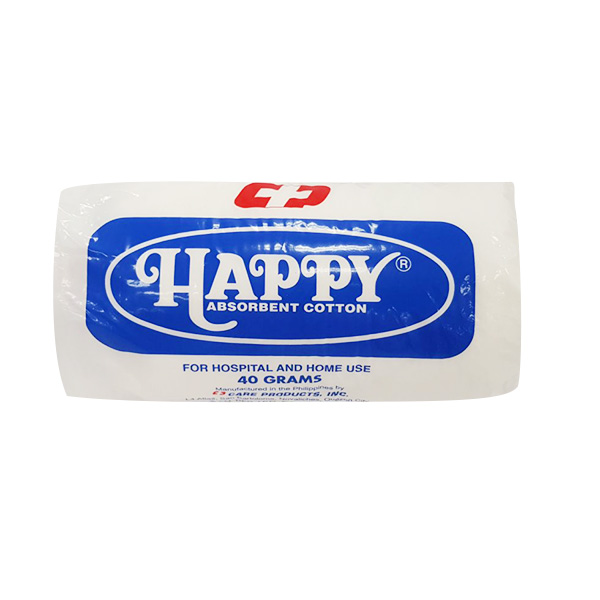 Happy Absorbent Cotton 40g