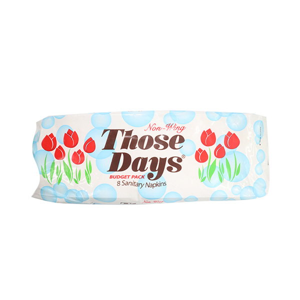 Those Days Feminine Napkin Regular Nonwing 8s