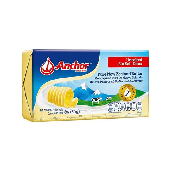 Anchor Butter Unsalted 227g