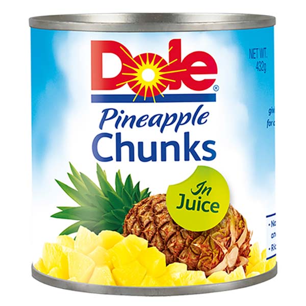 Dole Pineapple Chunks 432g