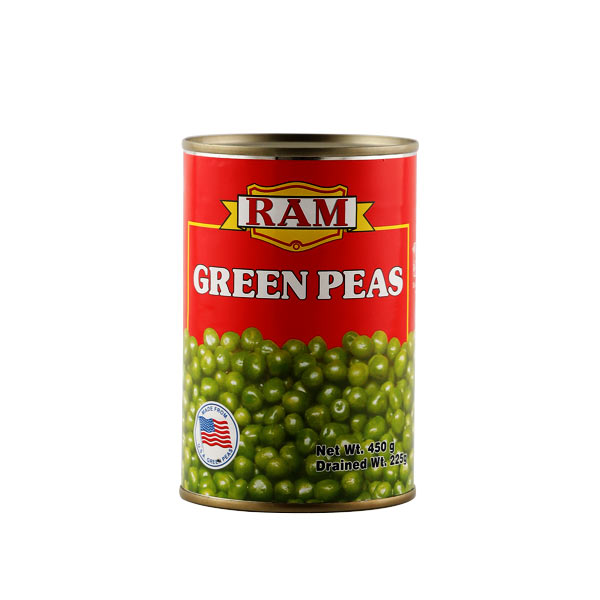 Ram Green Peas 450g